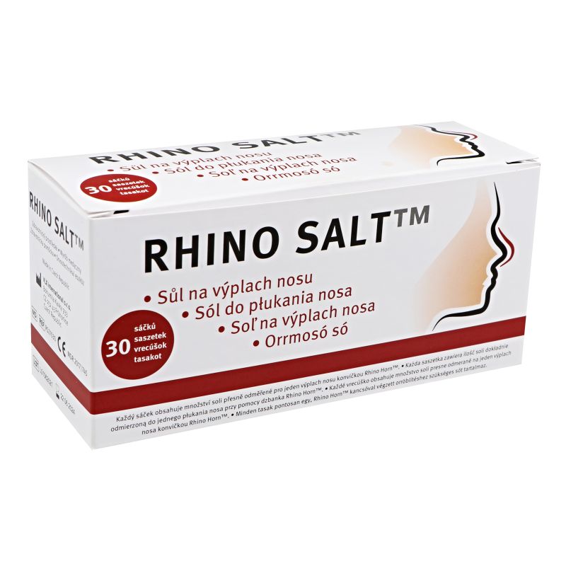 Rhino Salt – sůl na výplach nosu