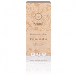 Rostlinná barva na vlasy Khadi – Bezbarvá Senna/Cassia