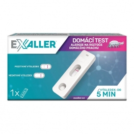 ExAller domácí test alergie na roztoče domácího prachu