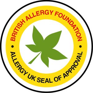 Logo Britské nadace pro alergii BAF