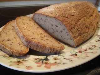 Pohankovo-mandlový chléb