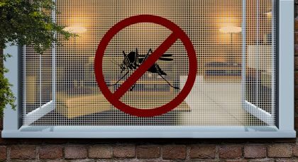 Sítě proti hmyzu do oken či dveří můžete instalovat samostatně nebo včetně rámu
