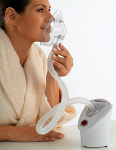 I pár minut inhalace denně má velký preventivní účinek