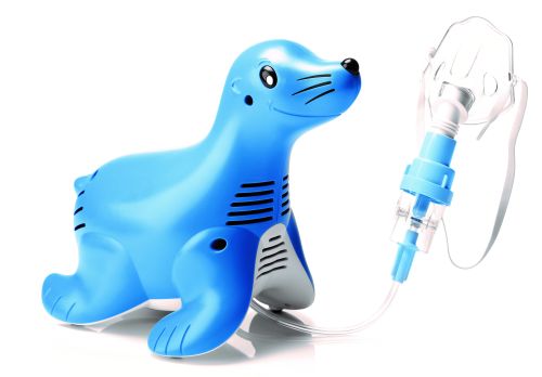 S inhalátorem Philips Respironics Sami trvá jedna inhalace pouhých 6-8 minut a navíc díky líbivému designu může být pro děti i zábavou 