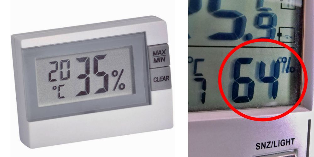 Sledujte vlhkost vzduchu v bytě pomocí vlhkoměru nebo meteostanice